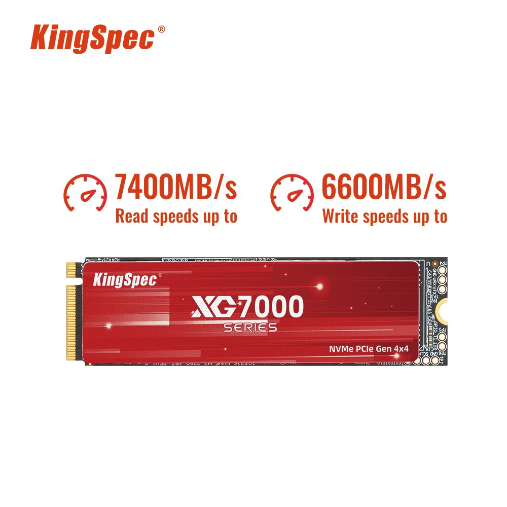 KingSpec SSD M2 PCIe 4.0 NVME